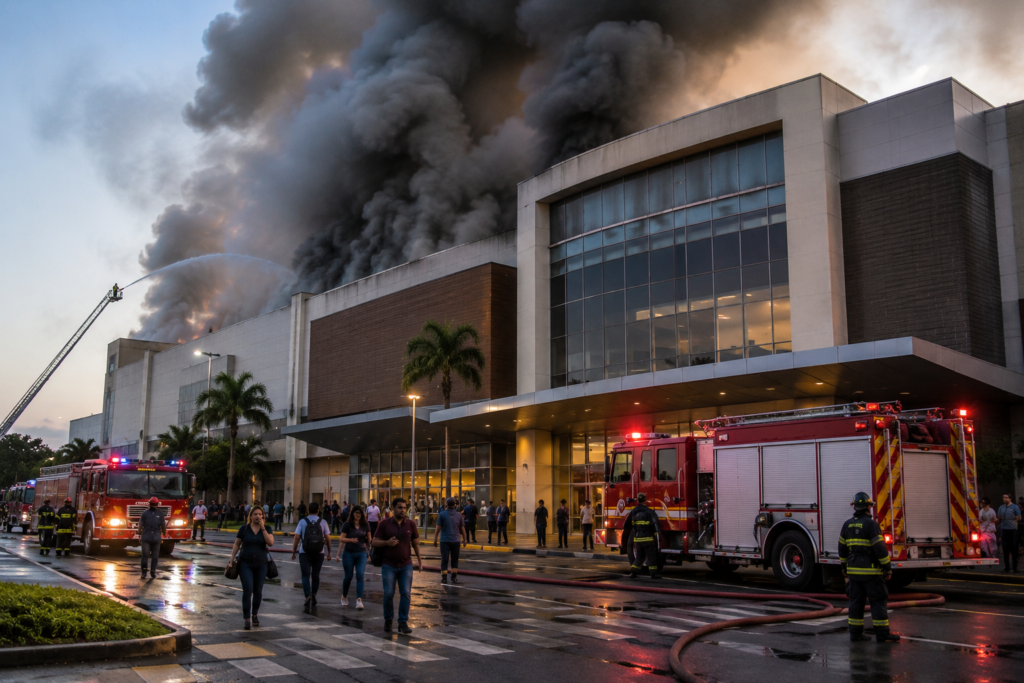 Incêndio em shopping reforça importância da proteção patrimonial para empresas